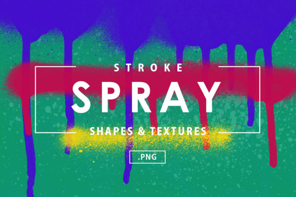 69 Stroke Spray Shapes: A Creative Resource for Designers and Artists