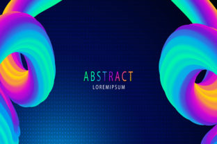 Abstract Liquid 3D Background