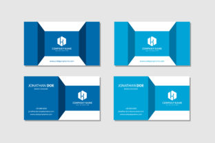 Flat Business Card Blue: A Modern, Minimalist Approach to Professional Identity