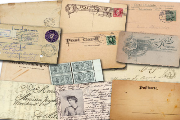 Old Post Cards: Timeless Design for Every Project