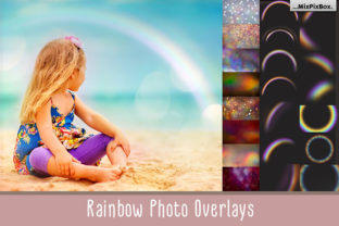 Rainbow Overlays and Textures: A Vibrant Addition to Your Creative Toolkit