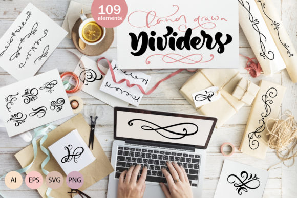 Vector Flourish Dividers: Elevating Design with Vintage Elegance