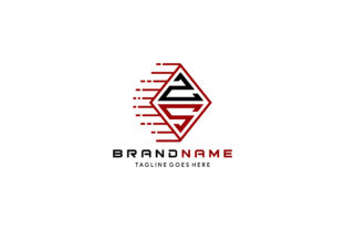 Zs Square Logo Red Black: A Modern Design Concept